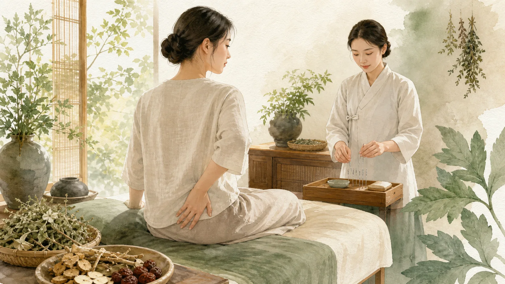 앉을 때마다 불편한 골반 통증, 2호선 낙성대 한의원의 한방 치료