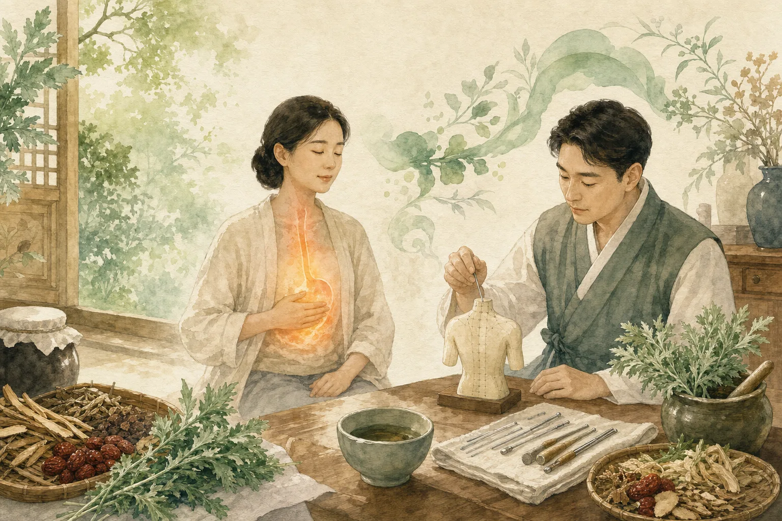 잦은 속쓰림과 소화장애, 봉천동 낙성대역 한의원의 한방 관리